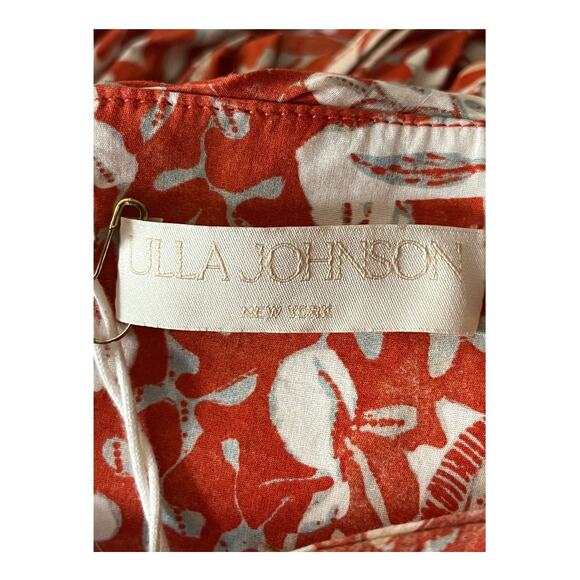 Ulla Johnson dress Alessa floral balloon sleeve size 6 - Picture 5 of 10